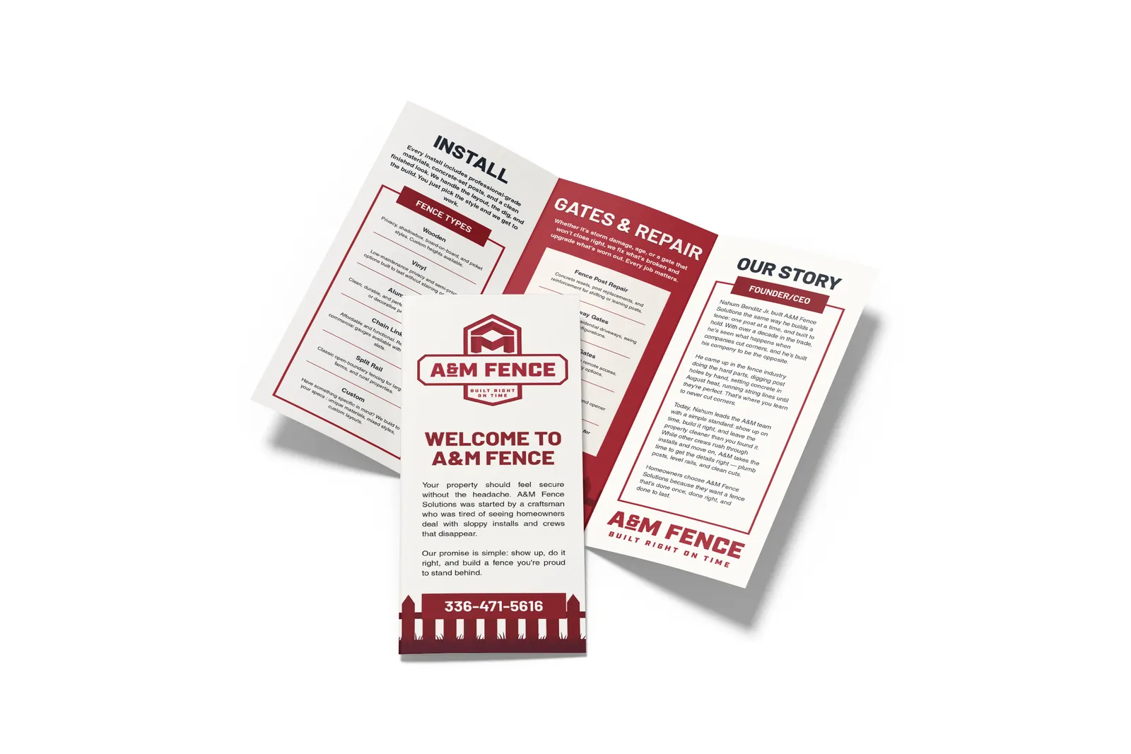 Tri-Fold Brochure &amp; Rack Card