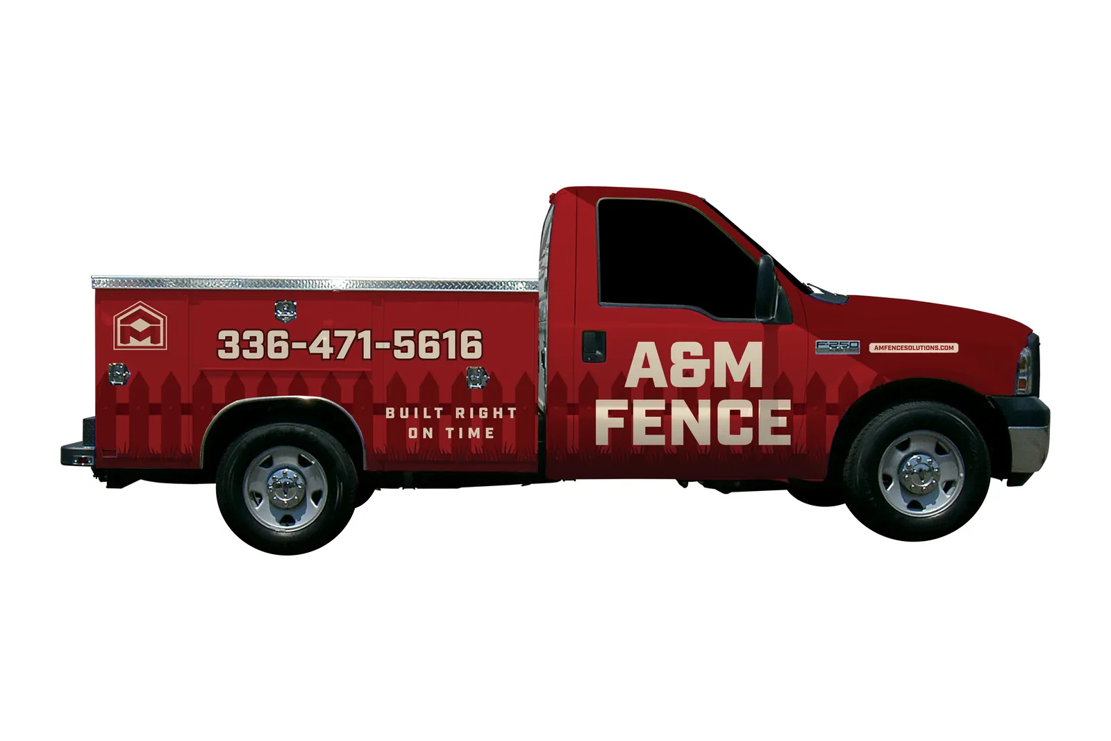 Utility Truck Wrap