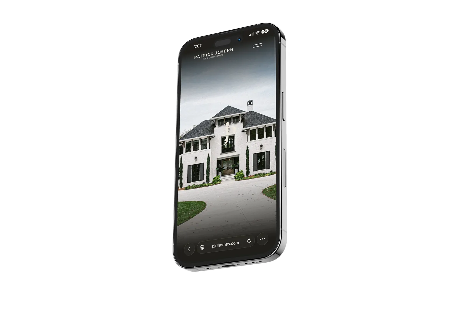 Homepage — Mobile