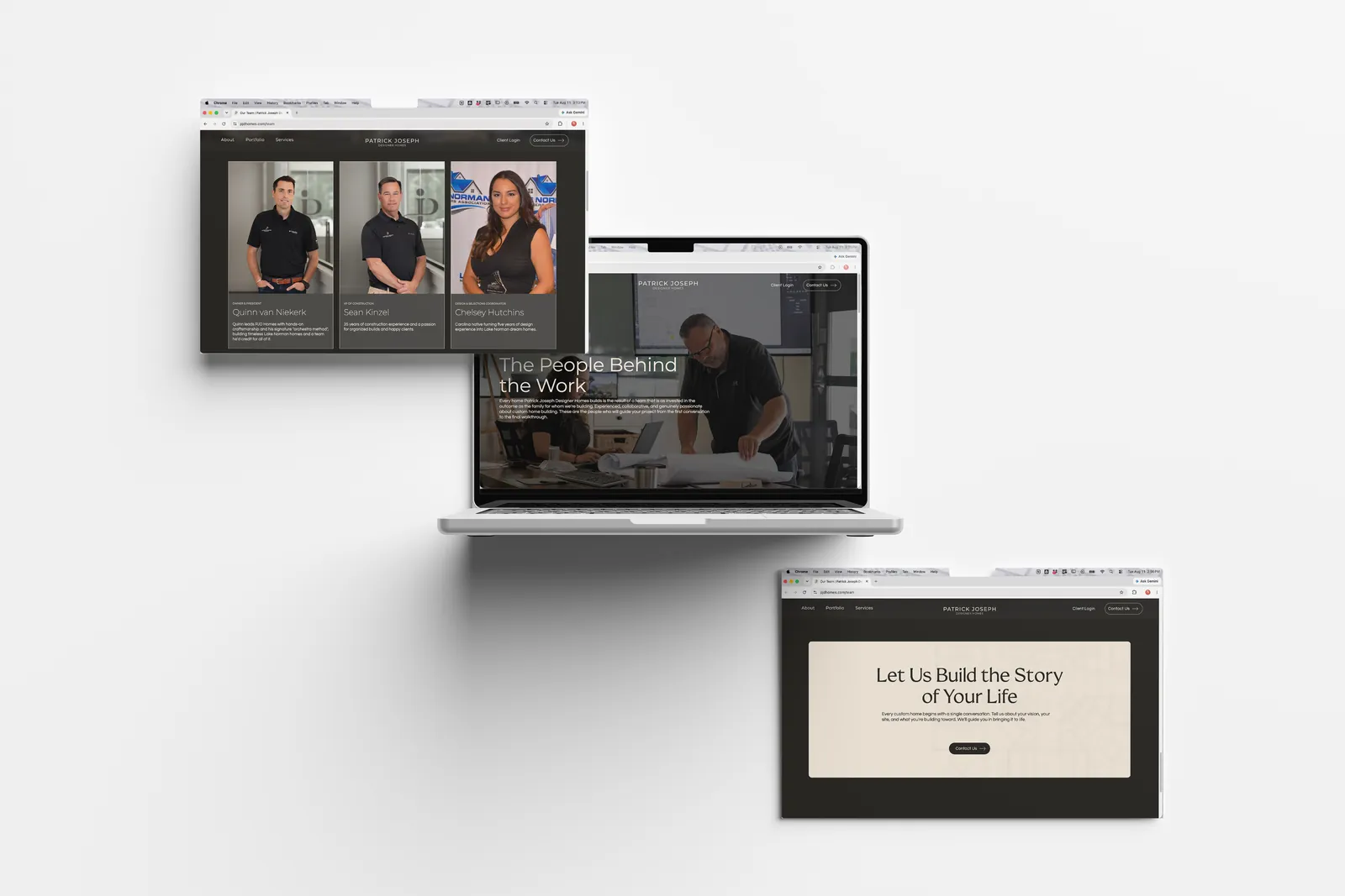 Team Page — Every Screen